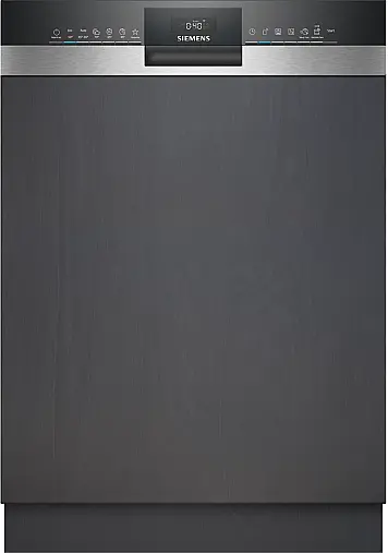 Siemens iQ300, Teilintegrierter Geschirrspüler, 60 cm, Gebürsteter Stahl SN53HS10UE (Lager)