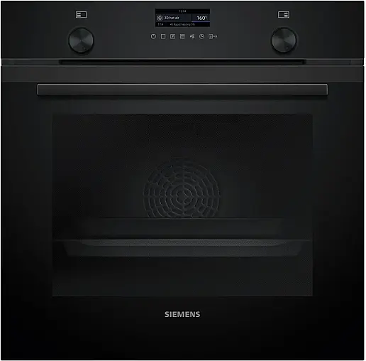 Siemens iQ500, Einbau-Backofen, 60 x 60 cm, Deep black inox HB279GBB3 (Lager)