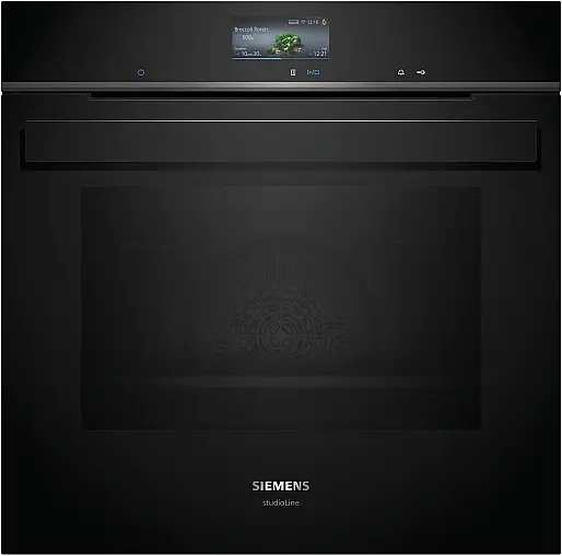 Siemens iQ700, Einbau-Backofen, 60 x 60 cm, Schwarz, Edelstahl HB936GCB1 (Lager/NB)