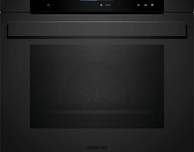 Siemens iQ700, Einbau-Dampfbackofen, 60 x 60 cm, Matt schwarz HS936GCM1 (Lager/NB)