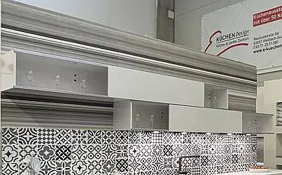 Hängeschrank L16 Lux, 361 Lacklaminat, Weiß Hochglanz