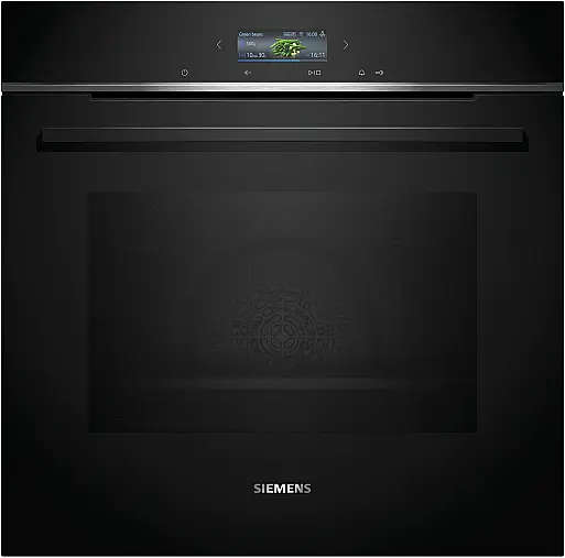 Siemens iQ700, Einbau-Backofen, 60 x 60 cm, Schwarz, Edelstahl HB772G1B1 (AS 34)