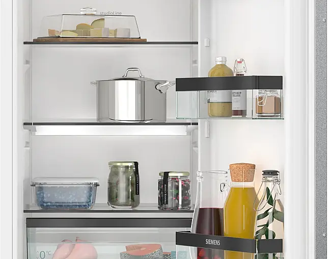 Siemens iQ500, Einbau-Kühlschrank, 177.2x 55.8 cm, Flachscharnier mit Softeinzug KI81RSDD0 (AS K09)