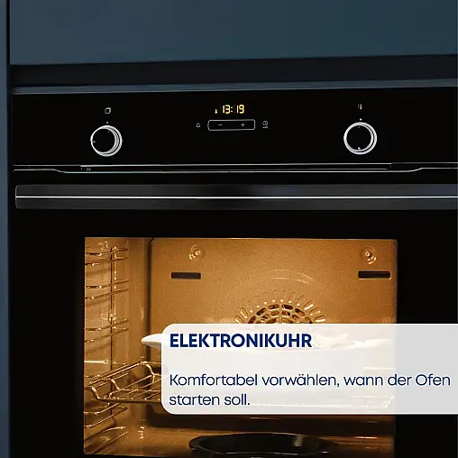 Constructa Einbau-Backofen, 60 x 60 cm, Edelstahl CF3M61054 (Ausstellungsstück Koje 05)