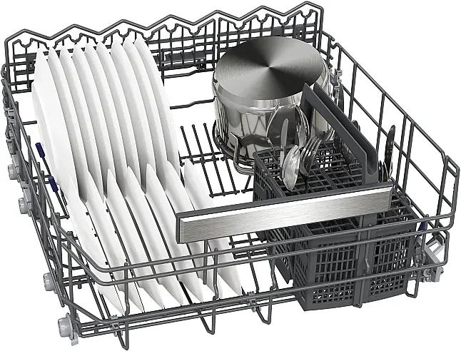 Siemens iQ700, Vollintegrierter Geschirrspüler, 60 cm, XXL, varioScharnier für besonder Einbausituationen SX97T801BE  (Lager/NB)