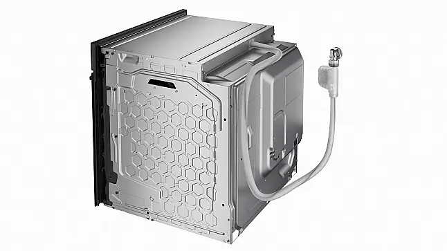 Siemens iQ700, Einbau-Dampfbackofen, 60 x 60 cm, Schwarz, Edelstahl HS958GED1 (Lager/NB)