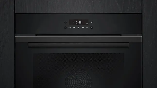 Siemens iQ300, Einbau-Backofen, 60 x 60 cm, Deep black inox HB272ABB0 (AS neu/unbenutzt)