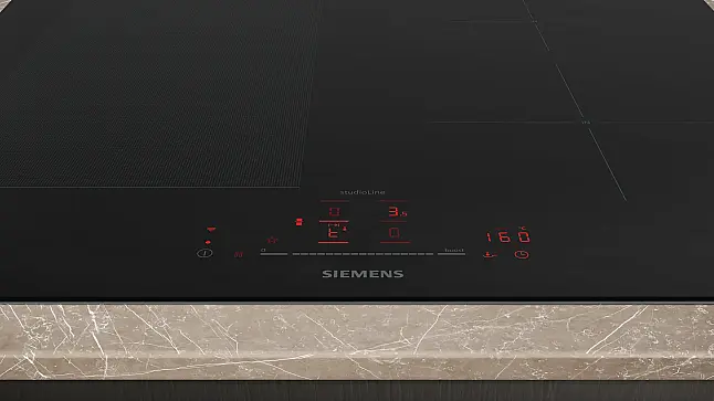 Siemens iQ700, Induktionskochfeld, 60 cm, Schwarz EX677HEC1E (Lager)