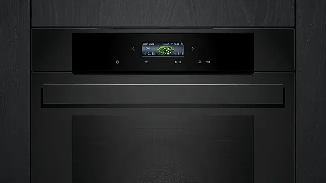 Siemens iQ700 Einbau-Backofen 60 x 60 cm Matt schwarz HB974GLM1 (Lager)
