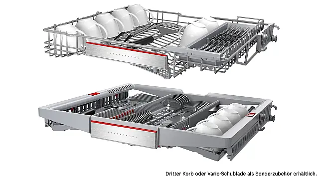 Bosch Serie | 4 Vollintegrierter Geschirrspüler 60 cm XXL Art.-Nr.:  SBV4HB800E (Ausstellungsstück 50)