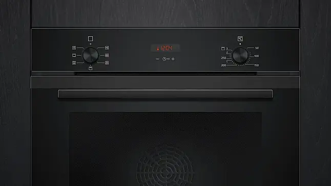 Siemens iQ300, Einbau-Backofen, 60 x 60 cm, Deep black inox HB213ABB3 (Lager)