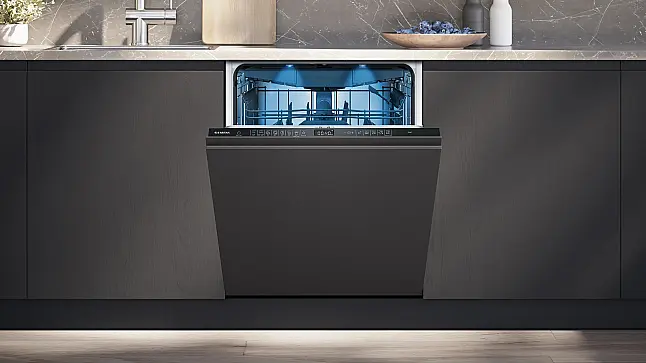 Siemens iQ500, Vollintegrierter Geschirrspüler, 60 cm, XXL, varioScharnier für besondere Einbausituationen SX95EX12CE (Ausstellungsstück 22+23)