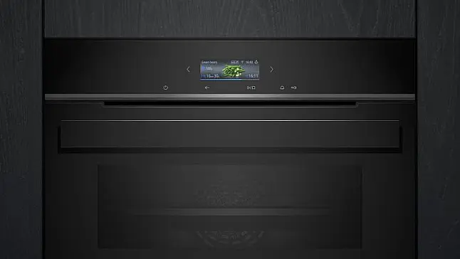Siemens iQ700 Schwarz Edelstahl HB974GLB1 (Lager)