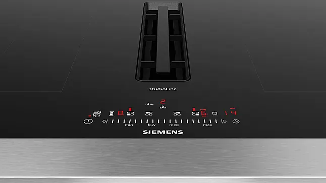 Siemens iQ500, Kochfeld mit Dunstabzug (Induktion), 80 cm, flächenbündig ED807FQ25E (Lager)