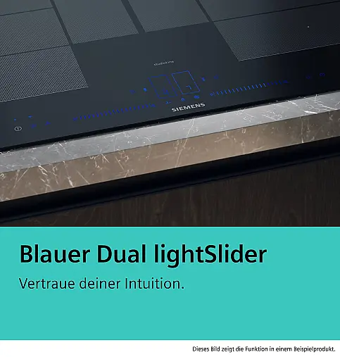 Siemens iQ700, Kochfeld mit Dunstabzug (Induktion), 80 cm, flächenbündig (integriert) EX800NX68E (Lager/NB)