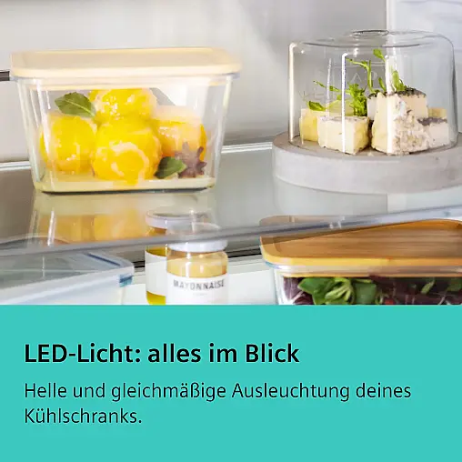 Siemens iQ300, Einbau-Kühlschrank, 102.1 x 54.1 cm, Flachscharnier KI31RVFE0 (AS Koje 07)