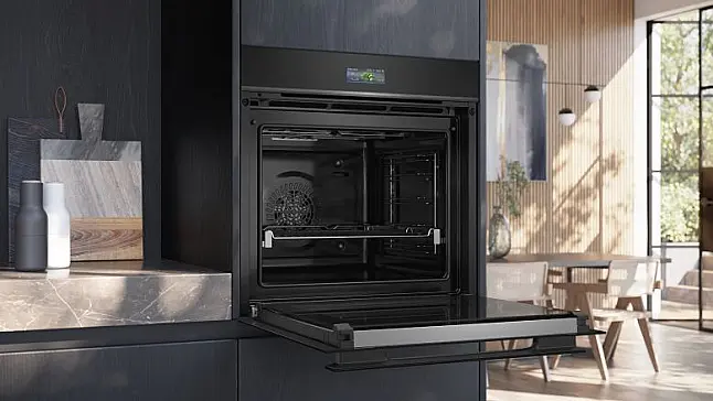 Siemens iQ700 Schwarz Edelstahl HB974GLB1 (Lager)