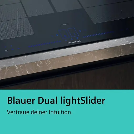 Siemens Kochfeld mit Dunstabzug (Induktion) 80 cm flächenbündig (integriert)