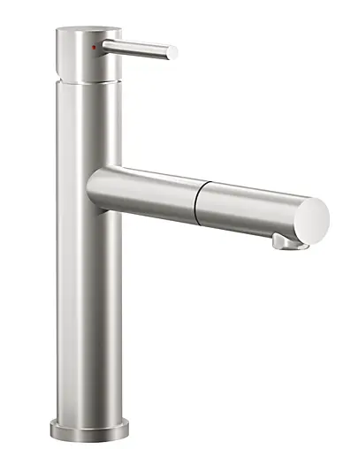 Como Sky Shower Küchenarmatur, Edelstahl massiv