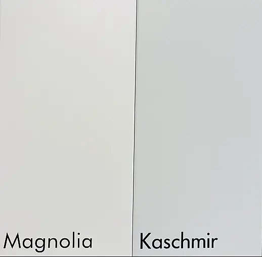 Top-Moderne Kücheninsel in Magnolia / Lava Matt