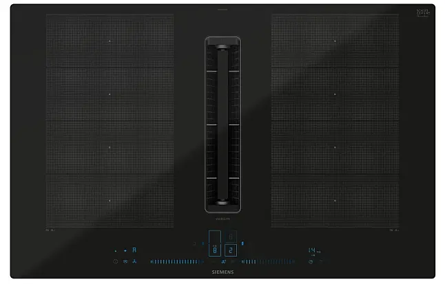 Siemens EX800NX68E Autark-Induktionsfeld mit Dunstabzug schwarz