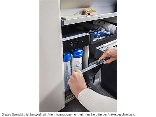 Blanco Set Trinkwasserarmatur Choice Icona Schwarz Matt + Kühl- und Karbonisierungseinheit Choice.All