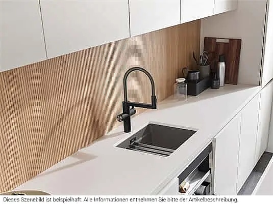 Blanco Set Trinkwasserarmatur Choice Icona Schwarz Matt + Kühl- und Karbonisierungseinheit Choice.All