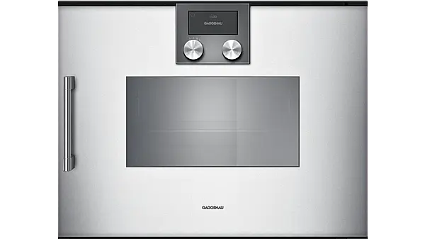 BSP220131 Dampfgarofen – Ausstellungsgerät | Serie 200 | Silber | Rechtsanschlag