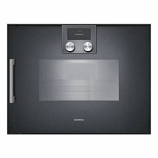 Dampfbackofen 200 er Serie Anthrazit mit Wassertank