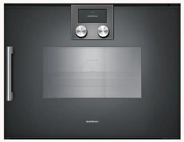 Dampfbackofen BSP270101 Serie 200, 60 x 45 cm, Türanschlag rechts, Gaggenau Anthrazit