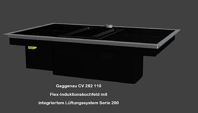 CV282110 Flex-Induktionskochfeld mit integriertem Lüftungssystem Serie 200