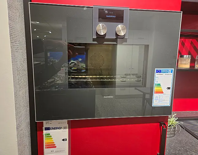 Gaggenau Dampfbackofen Serie 400 Anthrazit Linksanschlag in unserem Studio München - Nord / Moosach