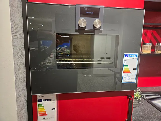 Gaggenau Dampfbackofen Serie 400 Anthrazit Linksanschlag in unserem Studio München - Nord / Moosach