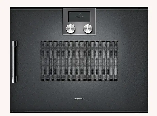 Mikrowellen-Backofen Türanschlag rechts, Gaggenau Anthrazit