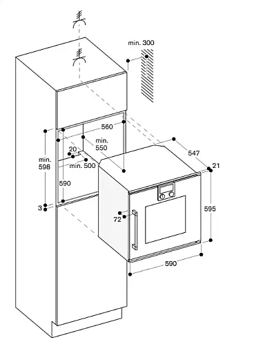 Backofen Serie 200 Vorführgerät