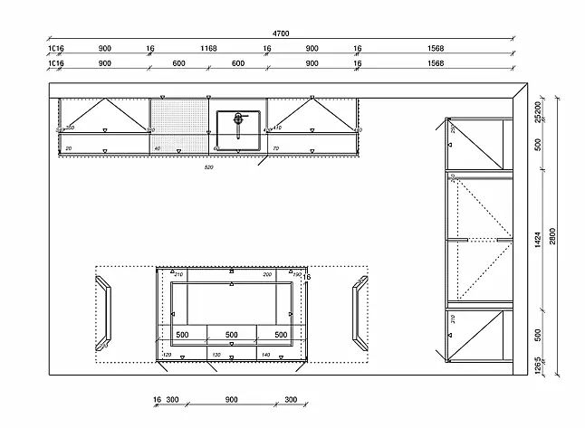 modernes Disign mit Pocket Door uns Kochinsel mit Massivholz