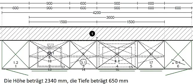 Extravagante Designzeile mit erlesenen Materialien wie Keramik - Holz - Glas - Kupfer - Leder - HPL
