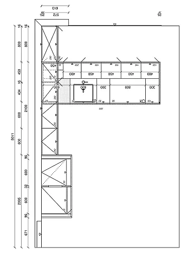 moderne Küche im hochwertigen Design