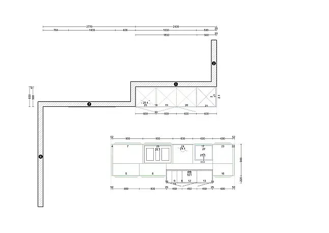 Moderne Design Küche mit Keramikplatte in hochglanz in trendigem weiß