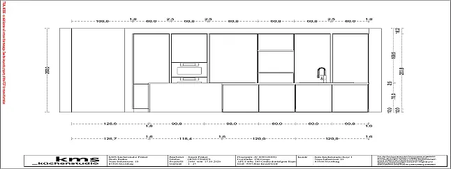 Exklusive Häcker Systemat Designküche – Greige Mattlack / Granit-Dunkelgrau
