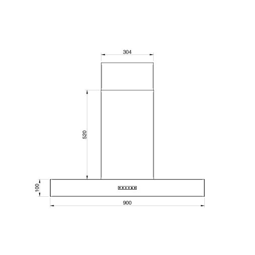Opera Stratos 900 Wandhaube