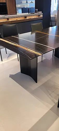Leipzig_  Marmor Esstisch mit Auszug Länge 200 - 280cm