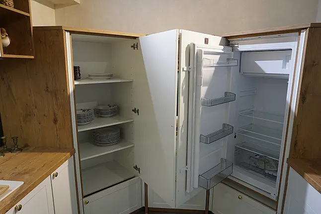 Moderne Landhausküche Weiß seidenmatt