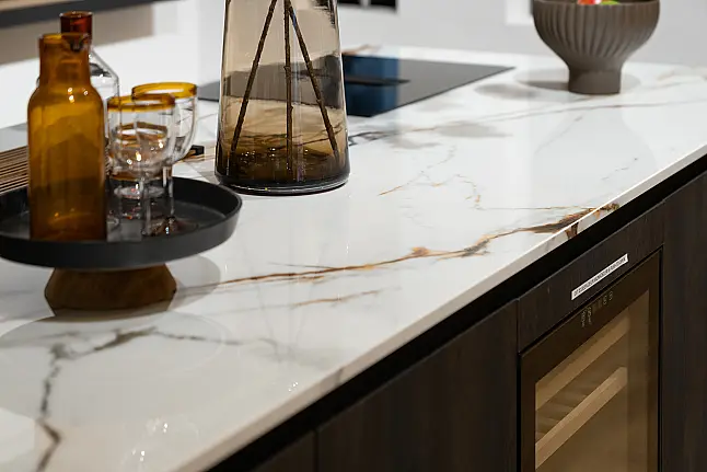 Eiken trend/Blackwood eilandkeuken