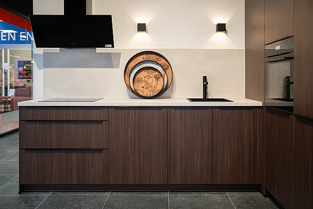 Noten Milano hoekkeuken