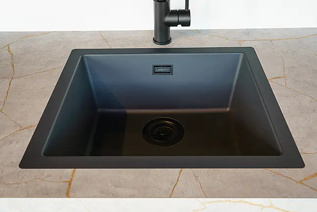 Easytouch mineraalgroene hoekkeuken