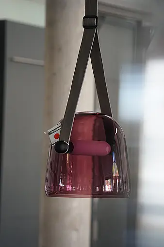 Pendelleuchte "Mona" medium Glas