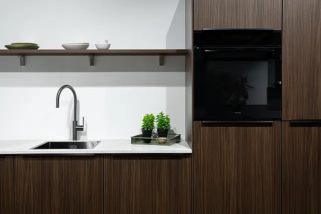 Decor Noten Milano hoekkeuken