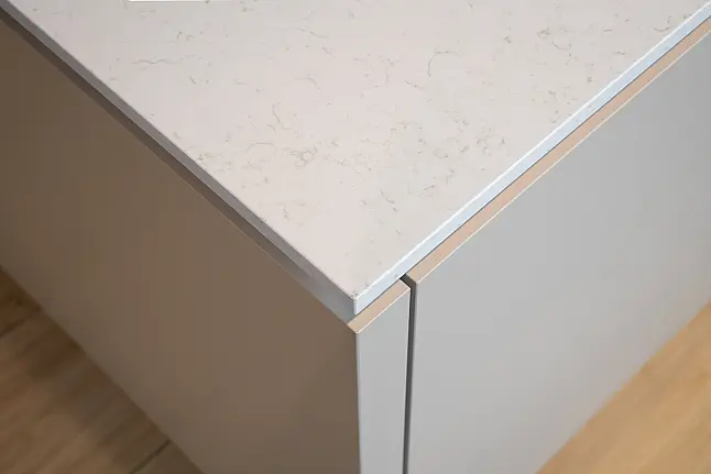 Laser zand eilandkeuken