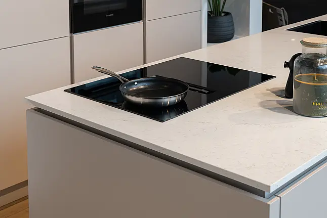 Laser zand eilandkeuken